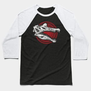 Spinosaurus Skull Baseball T-Shirt